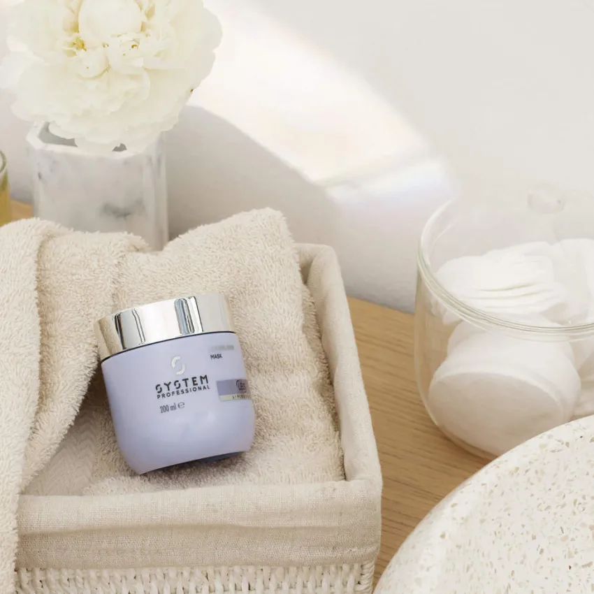 New System Professional Lipid Code LuxeBlond Mask