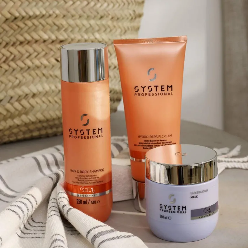 New System Professional Lipid Code LuxeBlond Mask