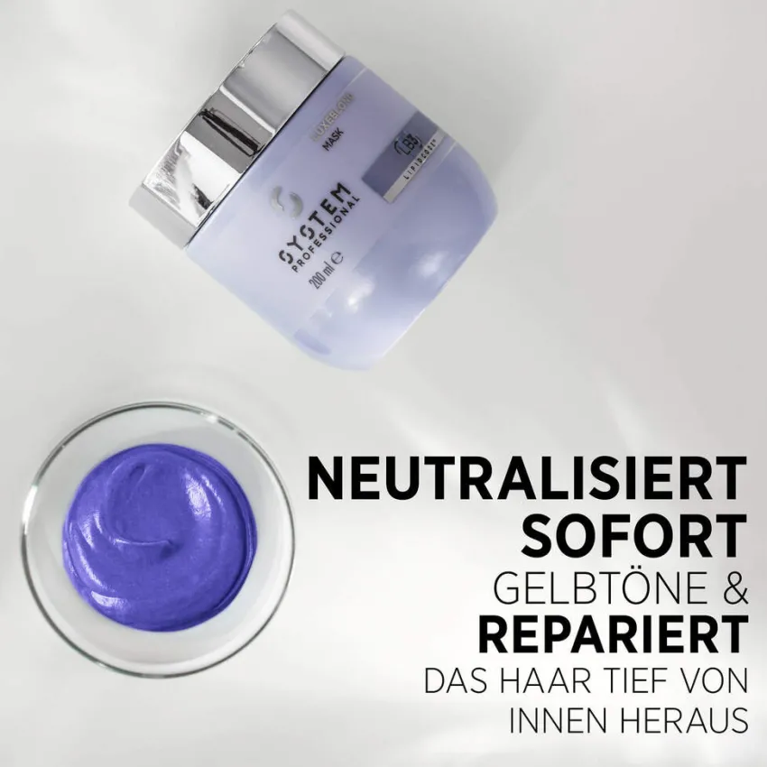 New System Professional Lipid Code LuxeBlond Mask