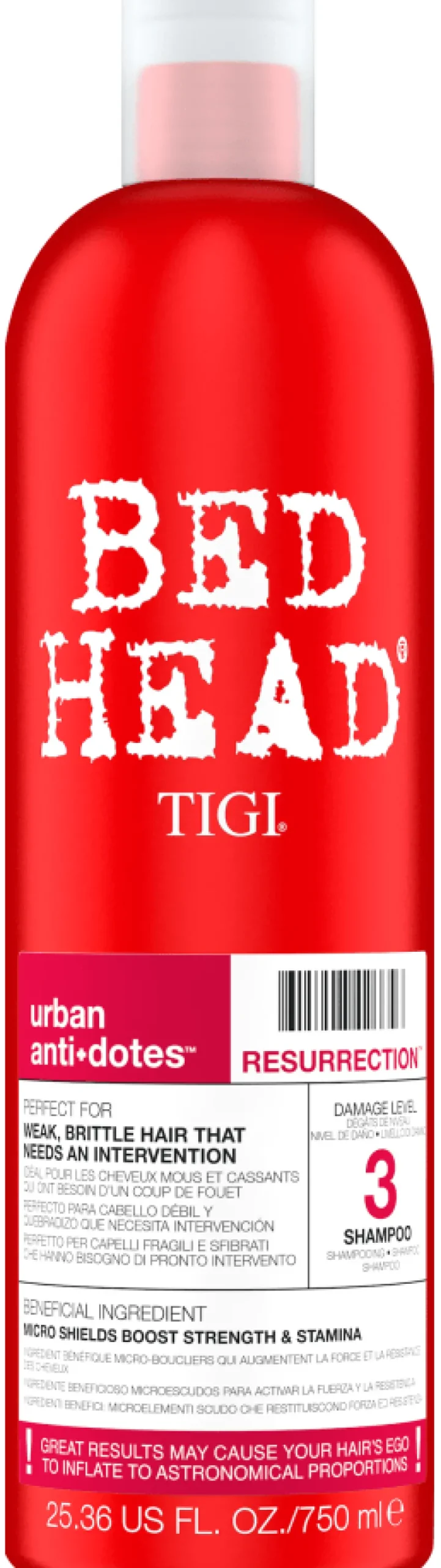 New Tigi Bed Head Resurrection Shampoo