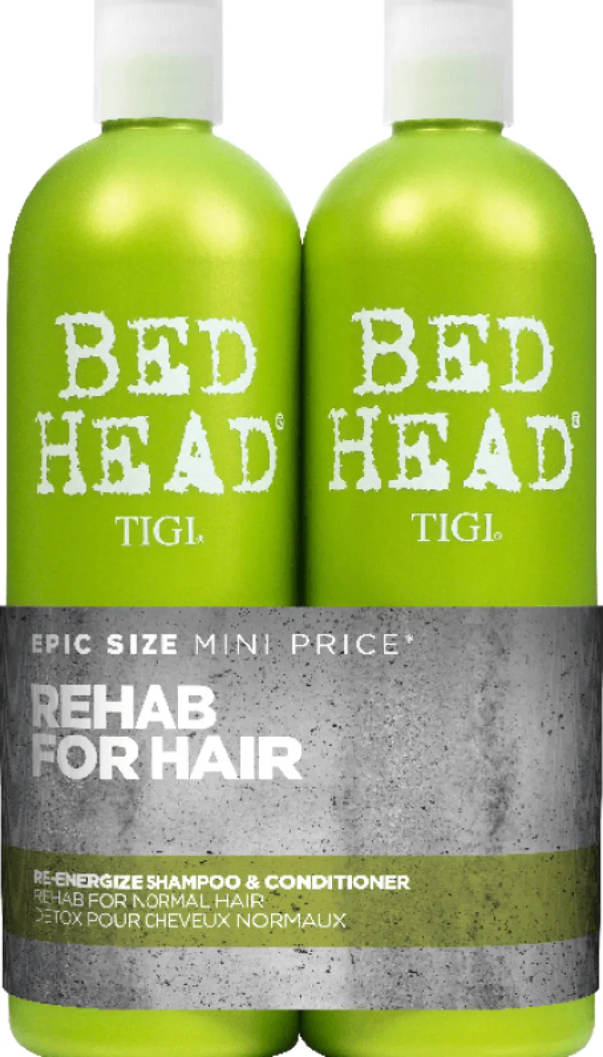New Tigi Bed Head Urban Anti Dotes Re-Energize Tween Duo